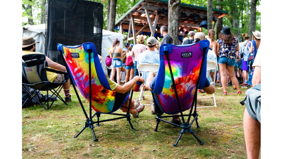 Eno Lounger DL Print Chair, Tie Dye/Royal, One Size, LDP240