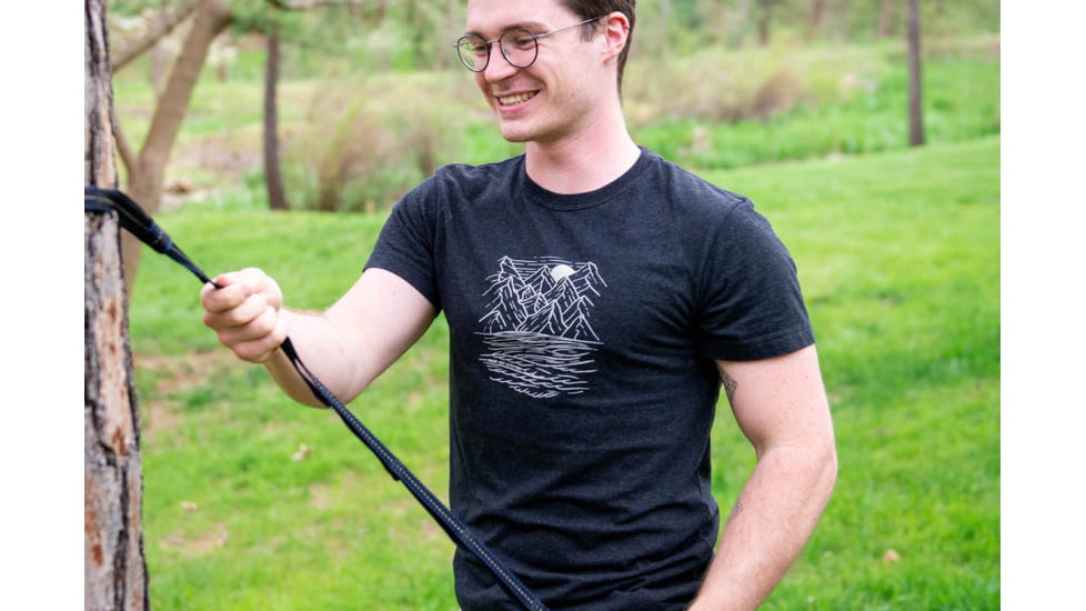 Eno Mountains-to-Sea T-Shirt - Men's, Medium, Carbon, AP102