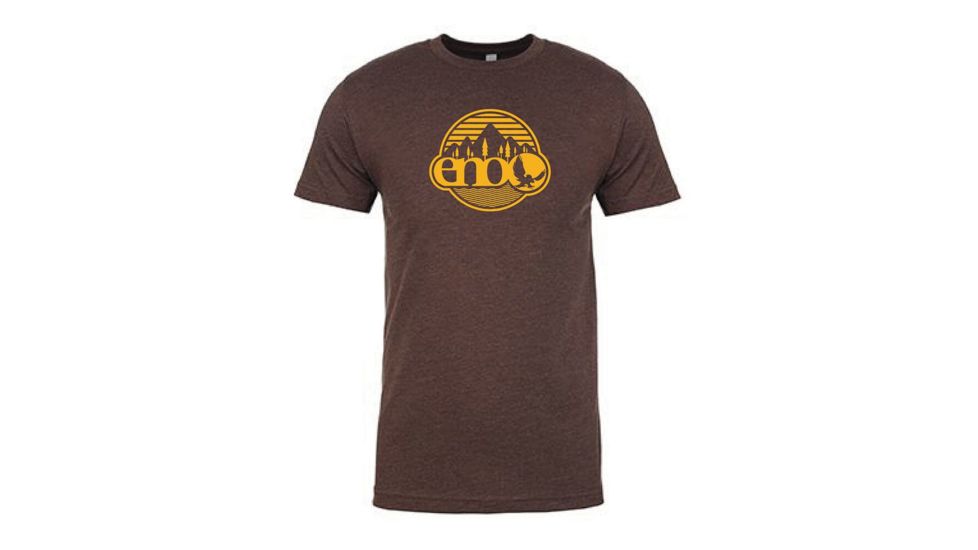 Eno Nature Logo Tee - Mens, Espresso, Extra Large, APMEENLT04XL