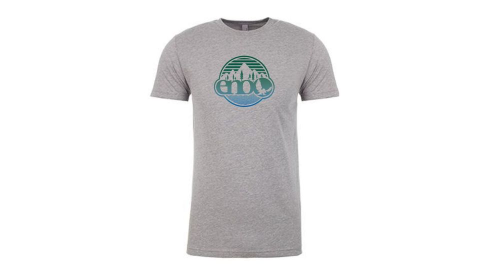 Eno Nature Logo Tee - Mens, Heather Gray, Small, APMEHGNLT01S