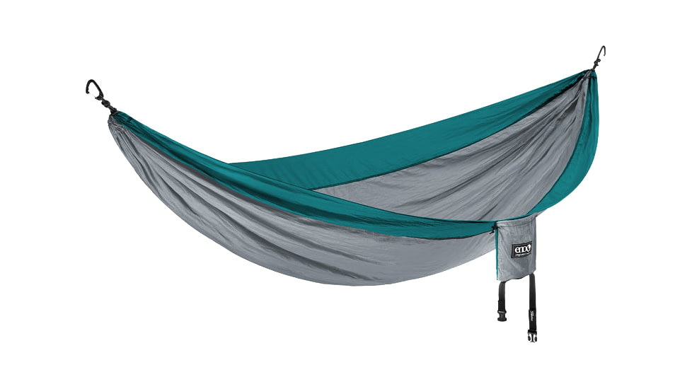 Eno Single Nest Hammock, Grey/Seafoam, One Size, SN011