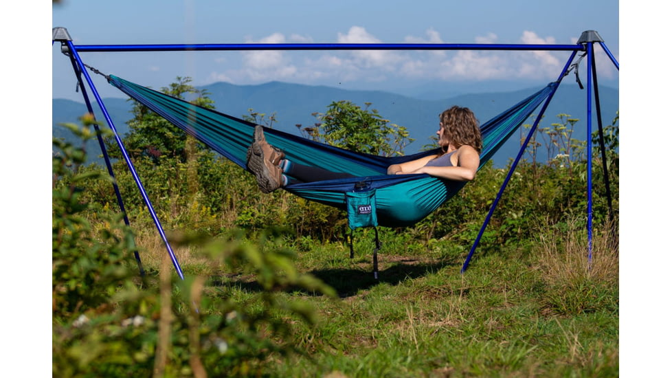 Eno Single Nest Hammock, Seafoam/Navy, One Size, SN001