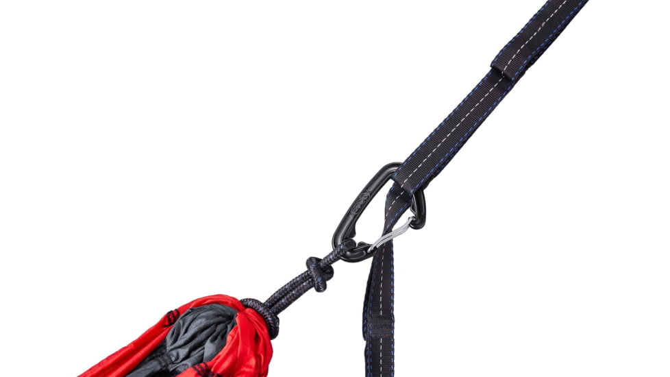 ENO SingleNest Hammock, Charcoal/Red, SN-004