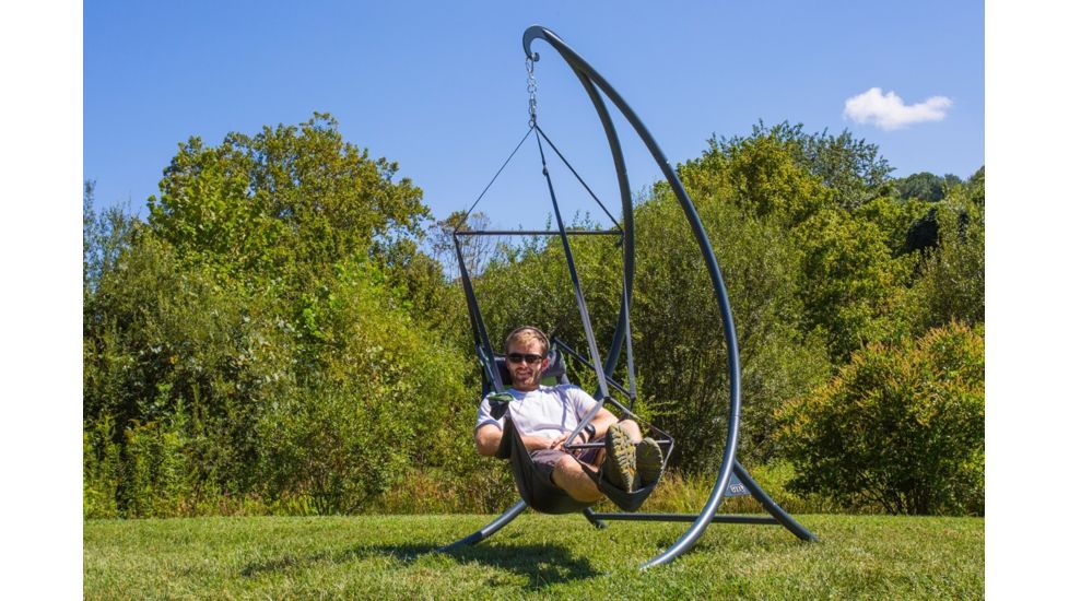 Eno Skypod Hanging Chair Stand, Charcoal ENO-SKY039