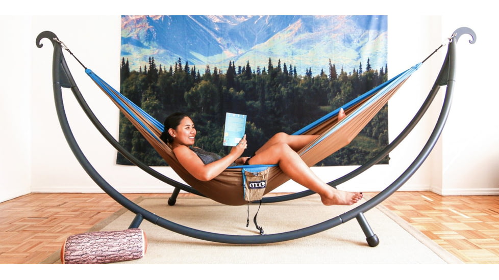 ENO SoloPod Hammock Stand, Black, ENO-SOLO