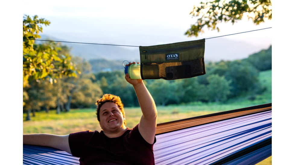 Eno Talon Hammock Organizer, Melon/Olive, One Size, A4309