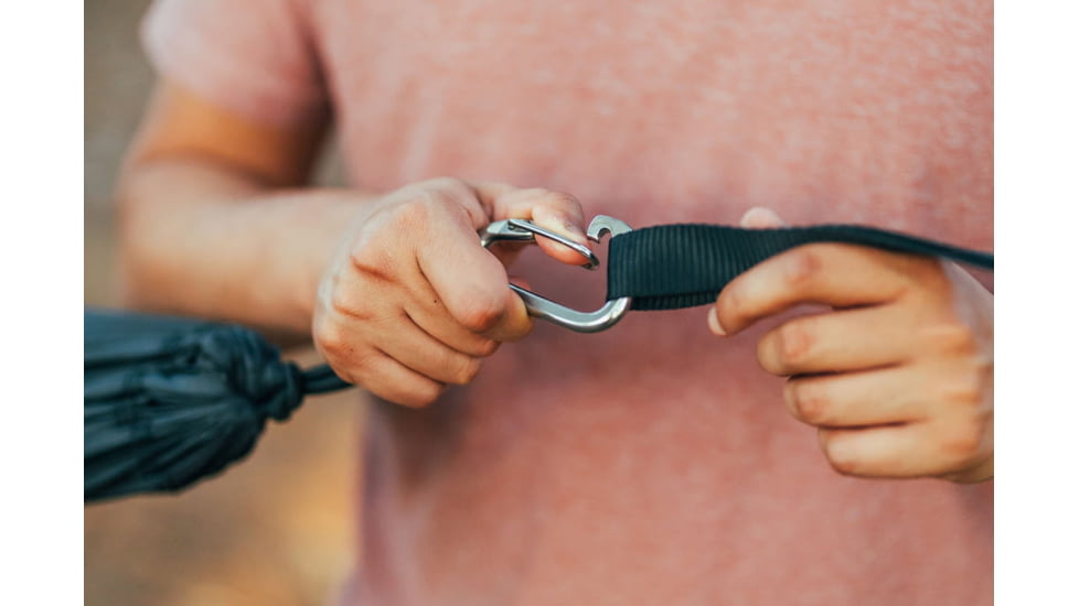 Eno TravelNest Hammock &amp; Straps Combo, Charcoal, One Size, TRN039