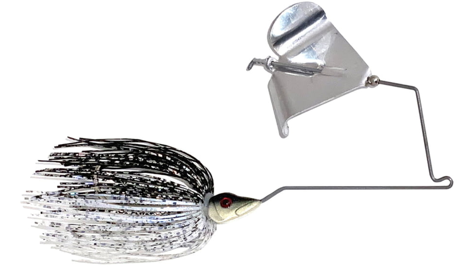 Epic Baits Buzz Bait Burner, Black Back Shad, 1/4 oz, BBBNR14BLKBBLC003