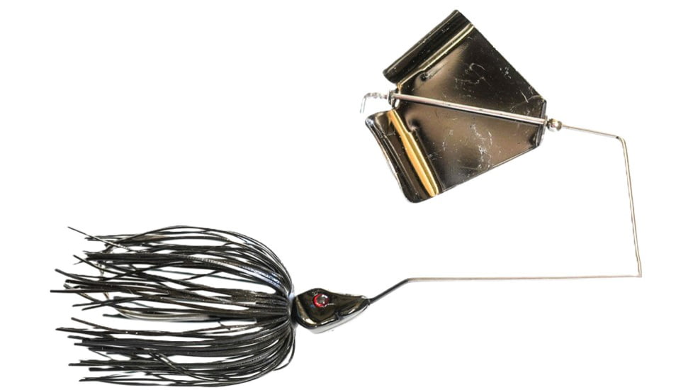 Epic Baits Buzz Bait Burner, Black Blade, Black Magic, 3/8 oz, BBBNR38BLKBLACBB028