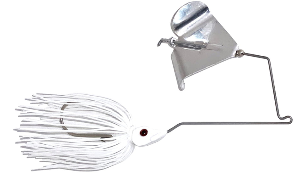 Epic Baits Buzz Bait Burner, Ghost White, 1/4 oz, BBSR14BLKBBLF003
