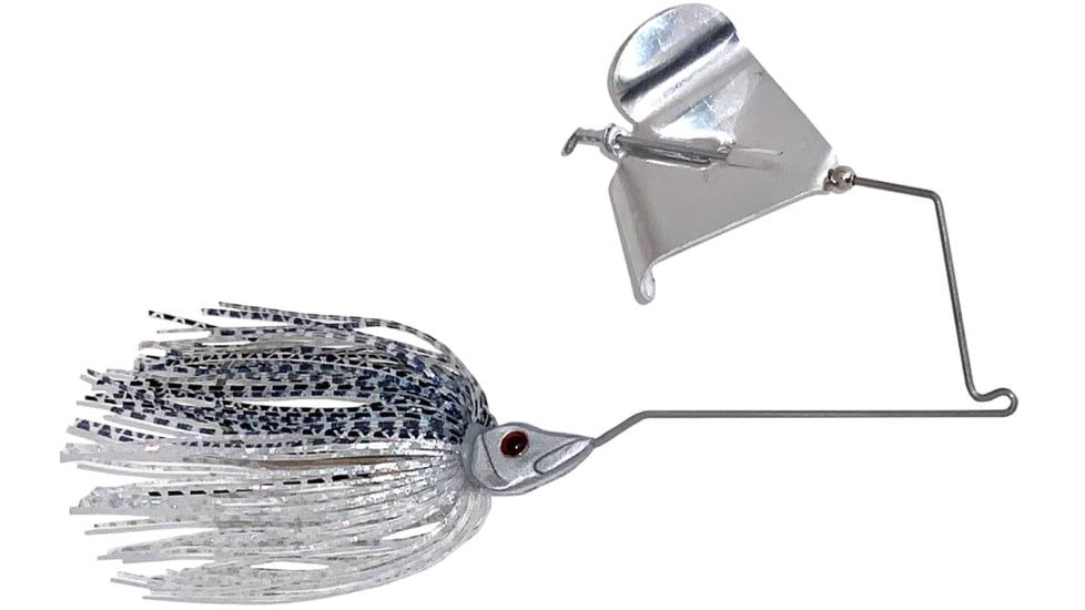 Epic Baits Buzz Bait Burner, Peppered Herring, 1/2 oz, BBBNR12SLVBLA019