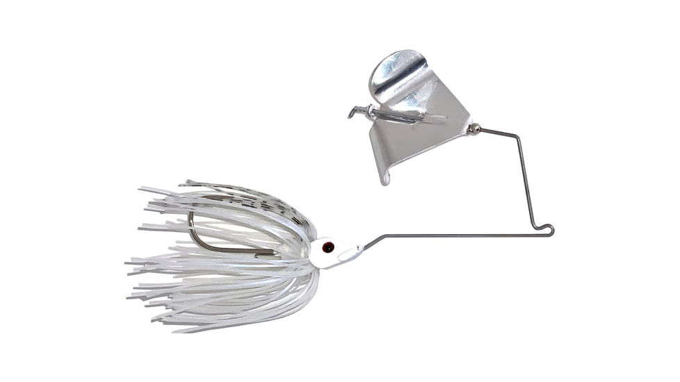 Epic Baits Buzz Bait Burner, Speckle Blue Shad, 1/2 oz, BBBNR12WHTBLA013