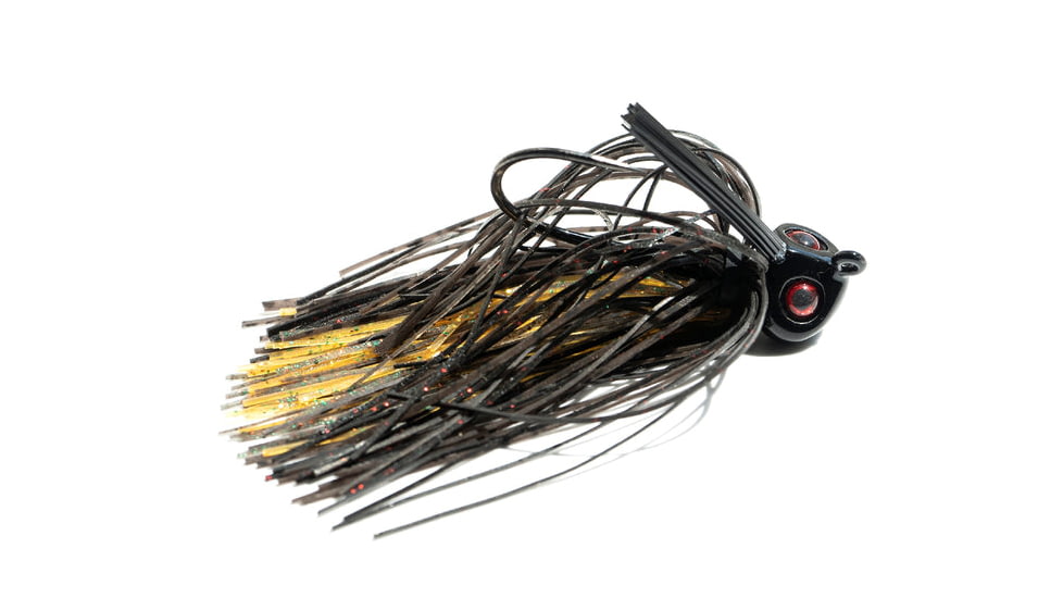 Epic Baits Football RG Jig, Cottonmouth, 1/2 oz, FBRG1-2ozCottonmouth