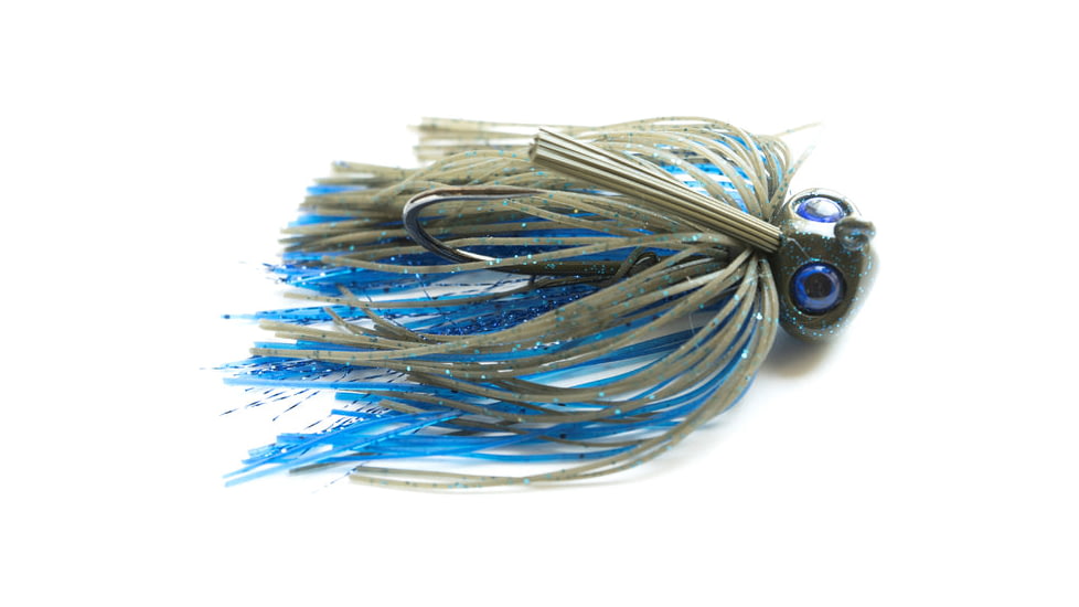 Epic Baits Football TG Jig, Blue Bayou, 3/4 oz, FBTG3-4ozBlueBayou