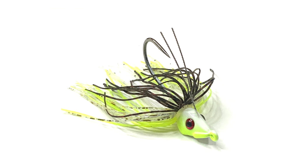 Epic Baits Tournament Grade Swim Jig, SJTG, Chartreuse, 1/2 oz, SJTG12WHT007