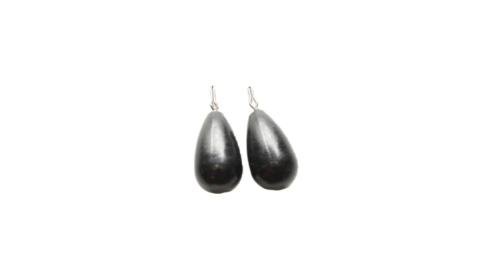 Epic Baits Tungsten Classic Tear Drop Shot, 4 per Pack, Black, 1/8 oz, 1-8ozTearDropBlack-Q4