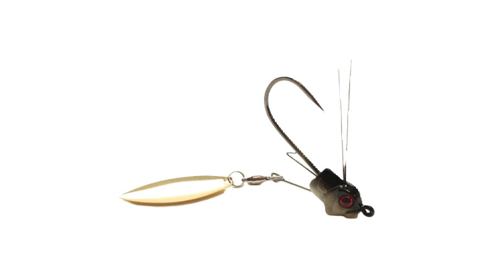 Epic Baits Under Spin Jig, Black Back Shad, 3/8 oz, US38BLKB35NW