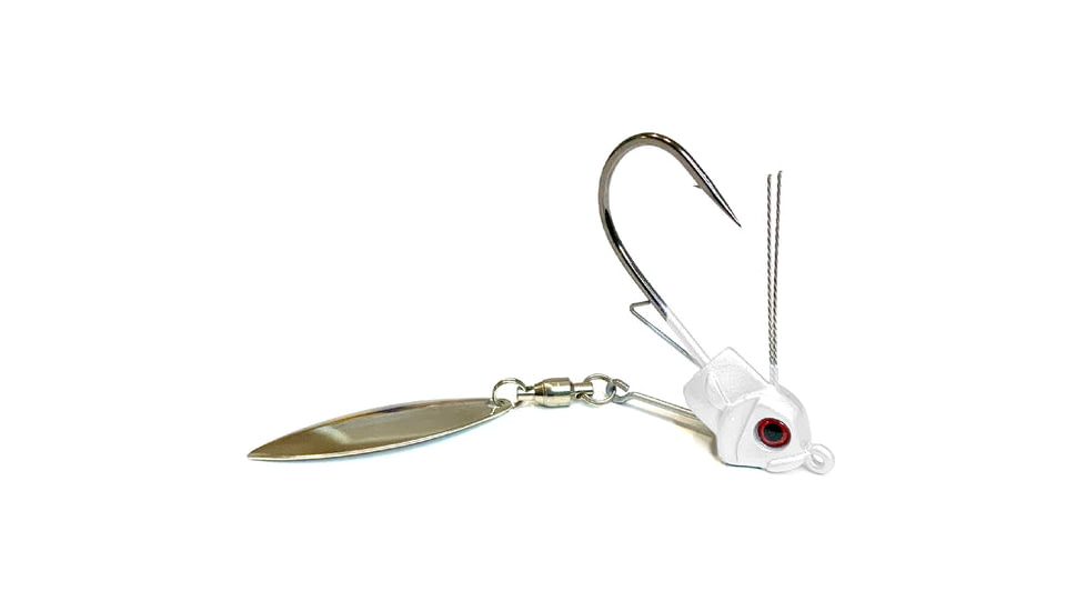 Epic Baits Under Spin Jig, White, 3/8 oz, US38WHT35NW