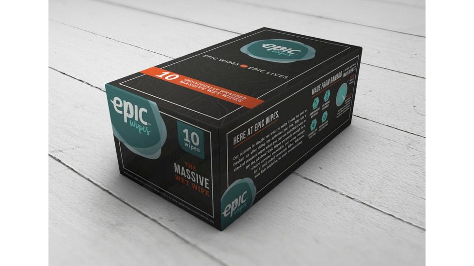 Epic Wipes The Massive Wet Wipe, 10-Pack 862626000211