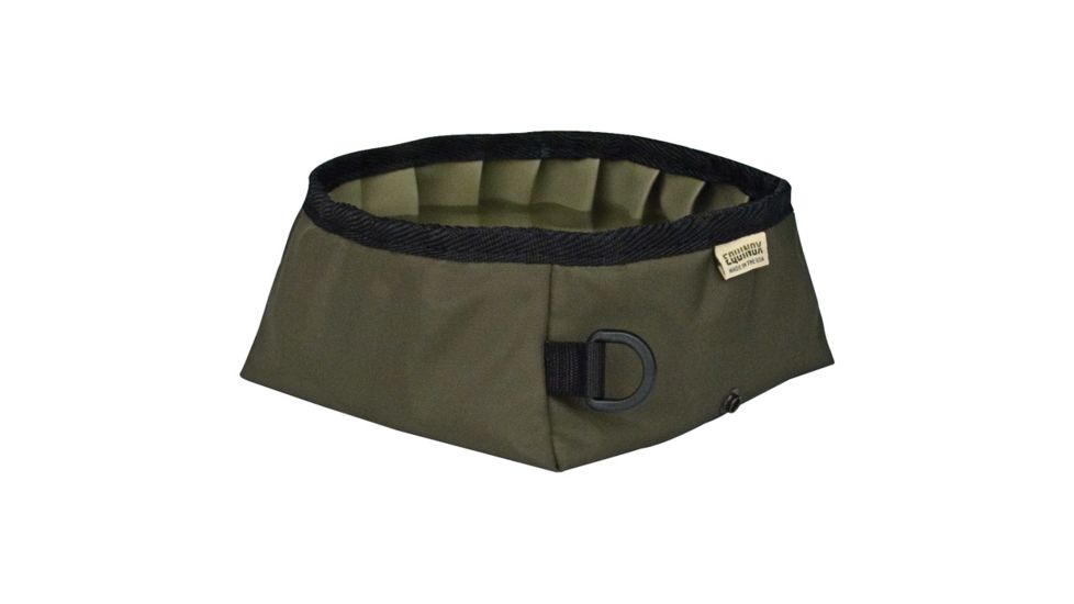 Equinox Buddy's Travel Bowl Olive Grn MFG915GRN