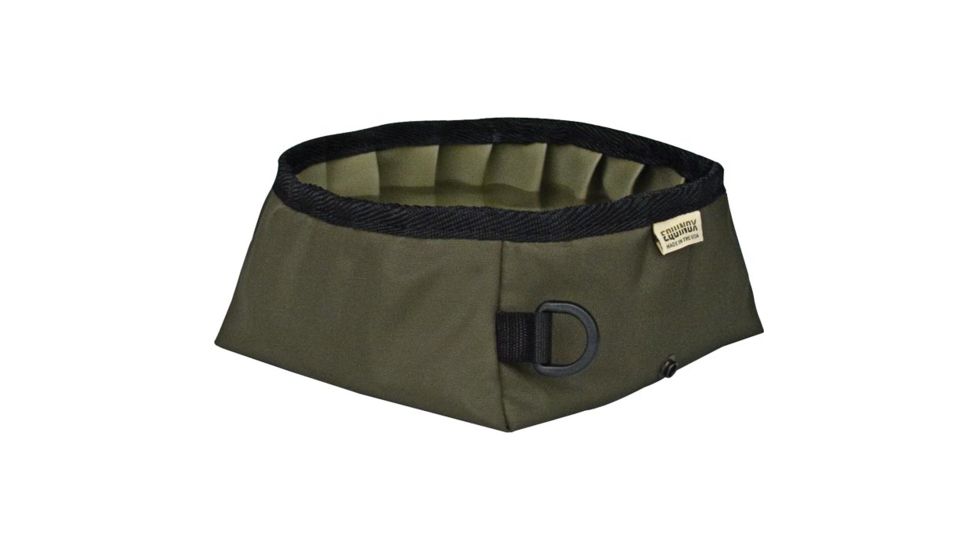 Equinox Buddy's Travel Bowl Olive Grn MFG915GRN