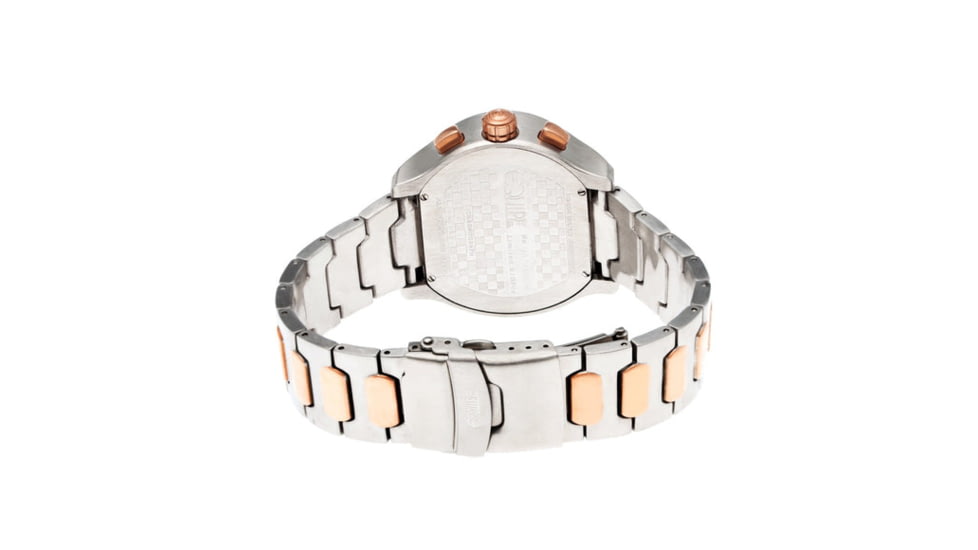 Equipe E701 Dash Watches - Mens - 48mm Case, Quartz Movement, Silver/Rose Gold, One Size, EQUE701