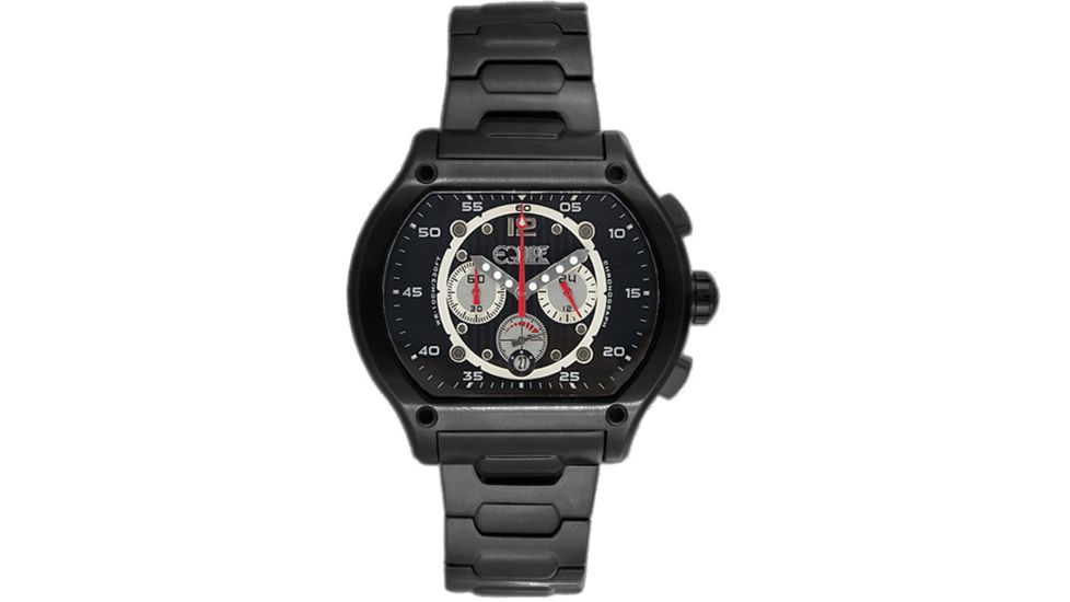 Equipe E702 Dash Watches - Men's - 48mm Case, Quartz Movement, Black, One Size, EQUE702