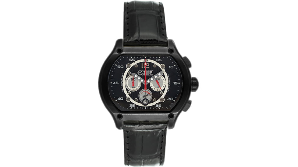 Equipe E711 Dash Watches - Men's - 48mm Case, Quartz Movement, Black, One Size, EQUE711