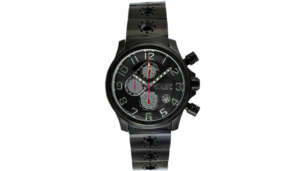 Equipe Q509 Hemi Watches  Men's - Timer and Date Subdials, Quartz, Black/Gray, One Size, EQUQ509