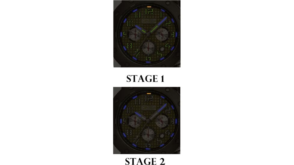 Equipe Et409 Tritium Tube Mens Watch