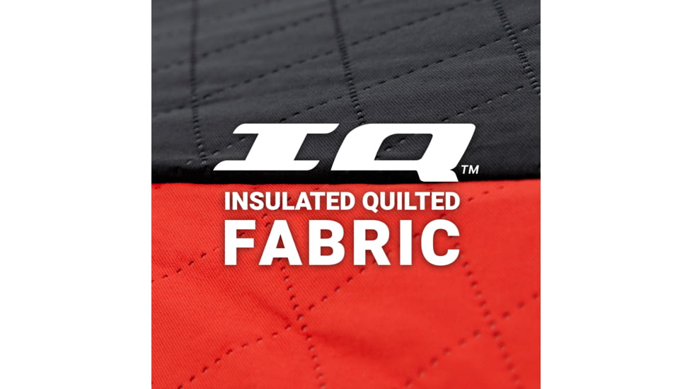 Eskimo 6HD, Pop-Up Portable Shelter, No-Trip Door, Red/Black, 6-Person, 46076