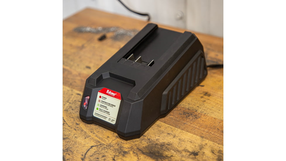 Eskimo E40 Battery Charger, 40V Lithium-ion, Black, 43695