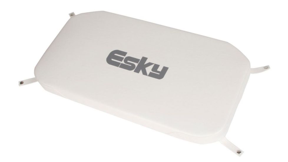 Esky Cooler Cushion, Marine Grade Vinyl, White, Fits Esky Series 55 Quart Coolers 3000004107