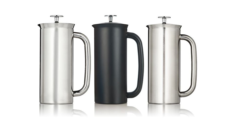 ESPRO P7 18 oz Coffee Press, Polished Stainless Steel, 18 oz 1018C2