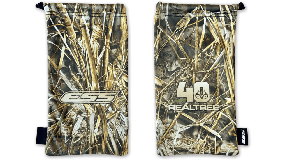 ESS 40Th Anniversary Rollbar Realtree Max-7 Sunglasses, Realtree Camo Frame / Mirrored Brass / Smoke Gray , Medium/Large, EE9018-26