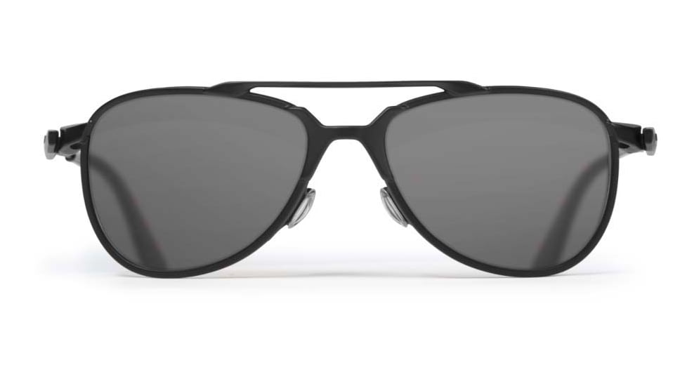 ESS inVINCEible Aviator Sunglasses, Black/Smoke Gray, Medium, EE4062-01