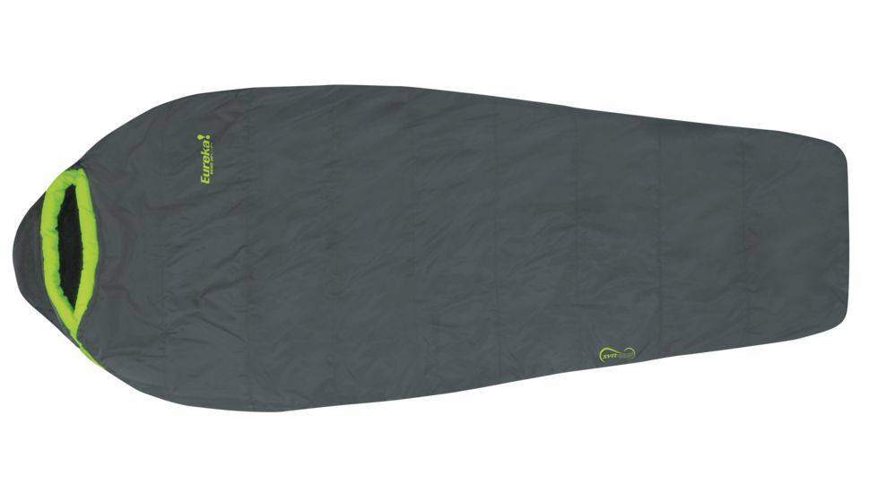 Eureka Bero 20 Sleeping Bag (Synthetic)-Grey-Long