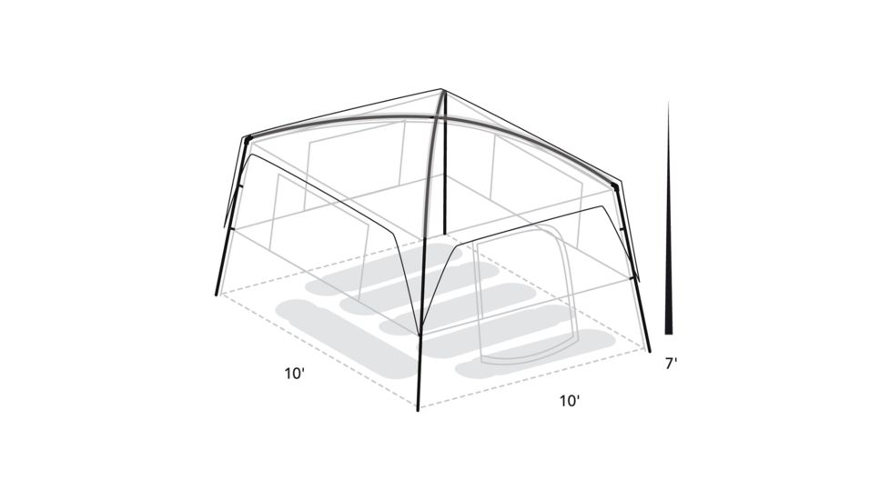 Eureka Copper Canyon 6 Tent - 6 Person, 3 Season