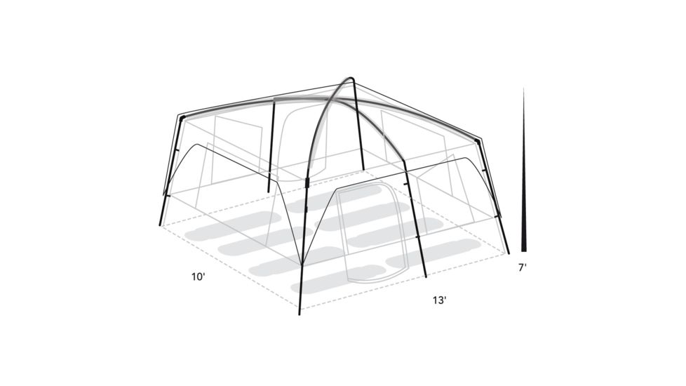 Eureka Copper Canyon 8 Tent - 8 Person, 3 Season
