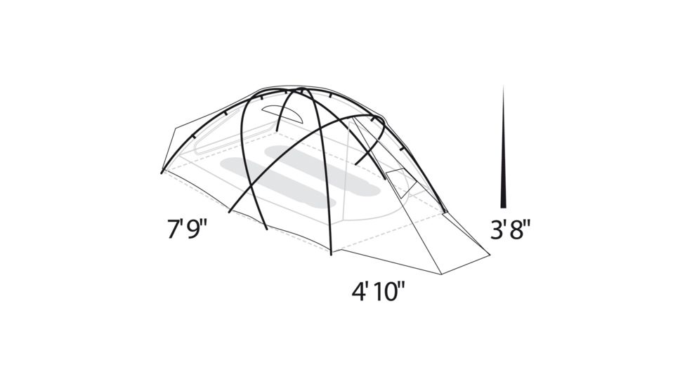 Eureka High Camp Tent - 2 Person, 4 Season