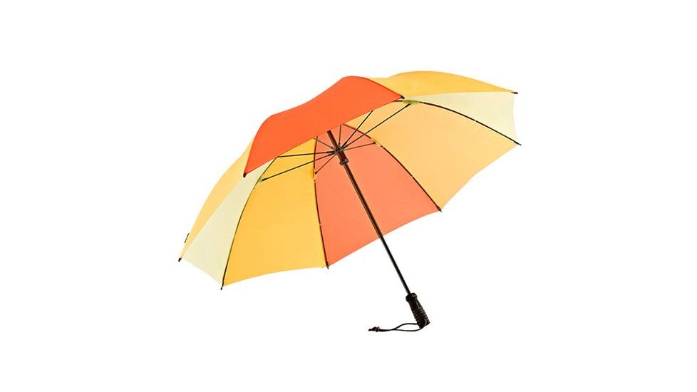 EuroSCHIRM Swing Handsfree Umbrella, Yellow Panels, Multi, 2 Year MFG Warranty, ESC-05734
