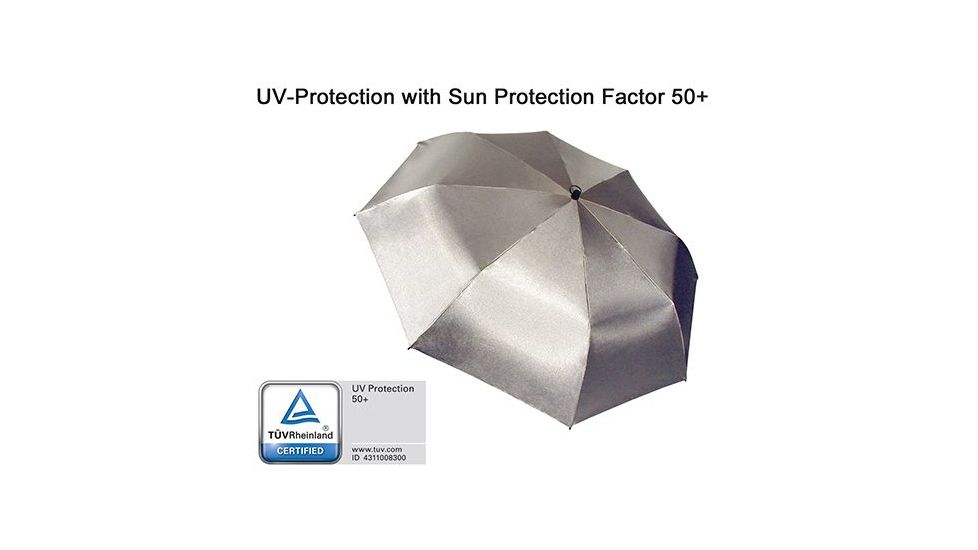 EuroSCHIRM Swing Umbrella, Silver Uv-Protection 50+, Silver UV Protection 50+, 2 Year MFG Warranty, ESC-04201