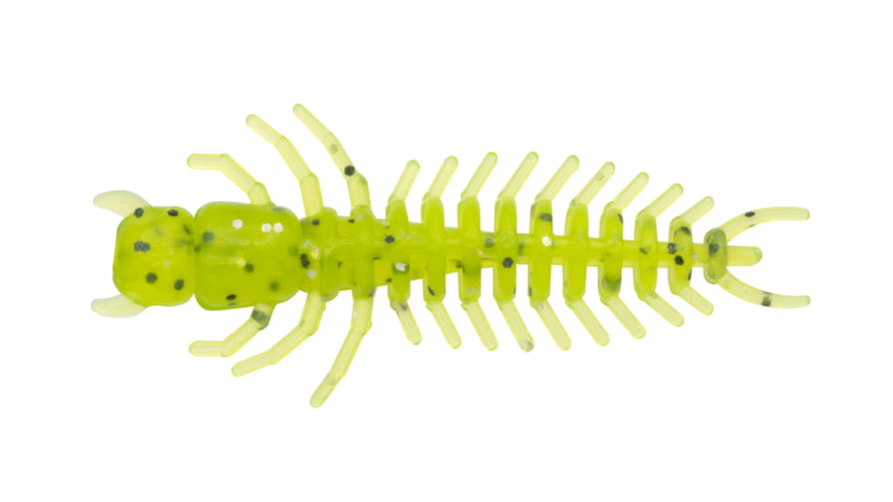 Eurotackle Micro Finesse Hellgrammite Jig, Chartreuse, 00932