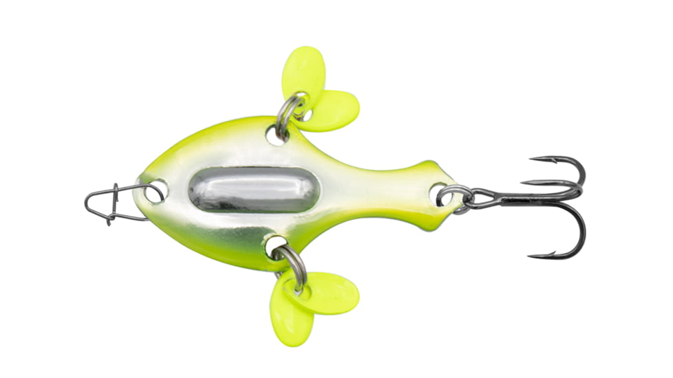 Eurotackle Spade Blade Jig, 1/16oz, Chartreuse, 401102