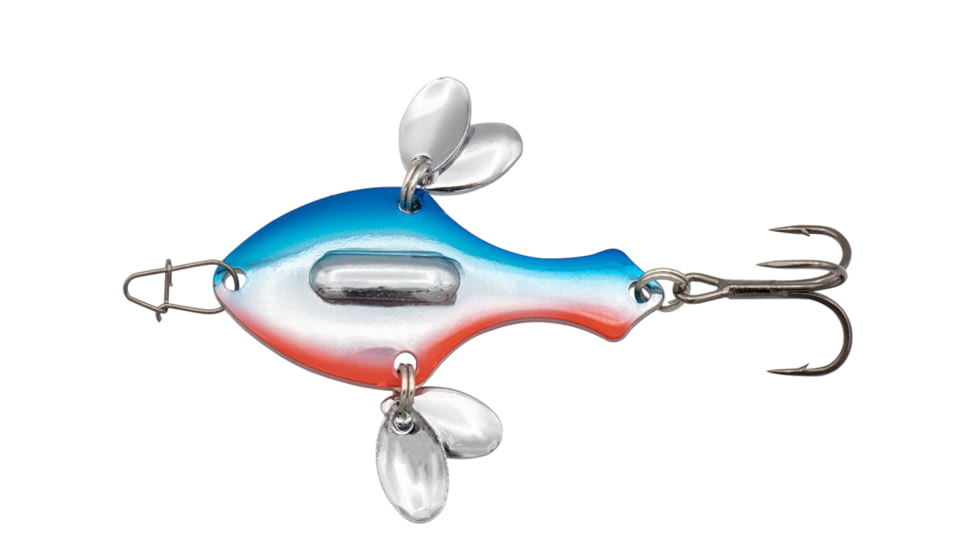 Eurotackle Spade Blade Jig, 1/4oz, Blue Chrome, 402104