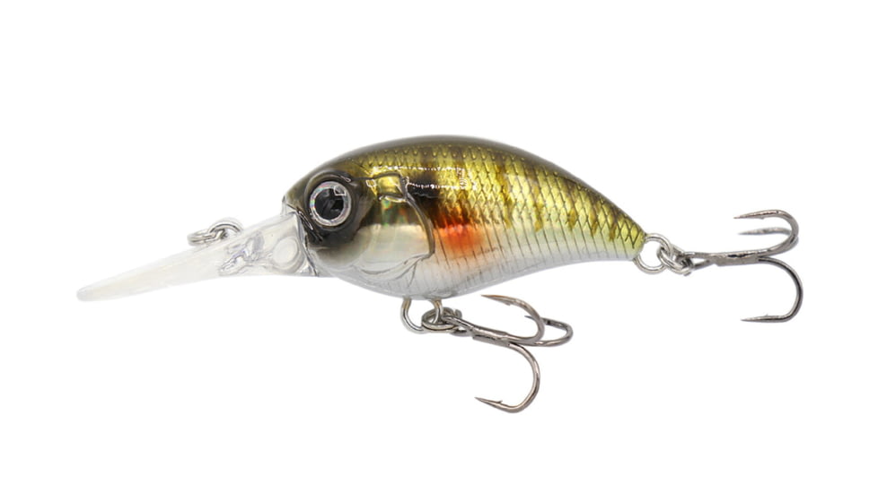 Eurotackle Z-Cranker 1.5in, Slow Floating Crankbait, 1/8oz, Baby Bluegill, 353