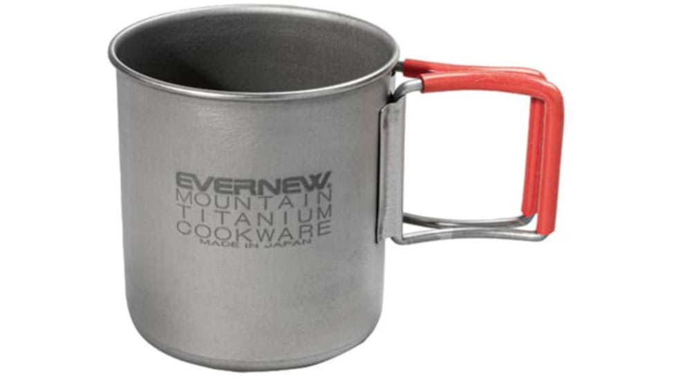Evernew Titanium Mug w/ Folding Handles, 300ml, ECA610