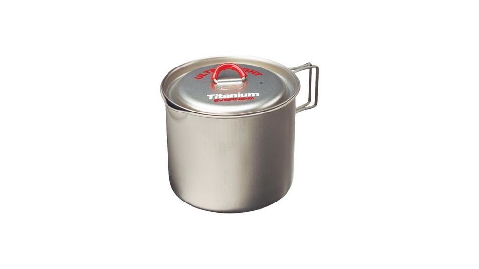 Evernew Titanium 900mL Mug Pot, Titanium, 696968