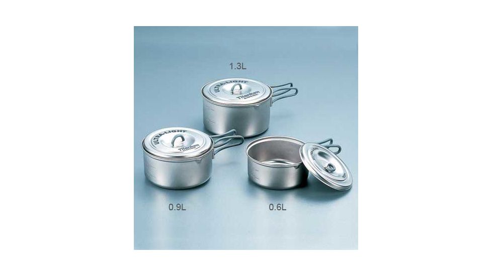 Evernew Titanium Mug Pot - 0.55L Black