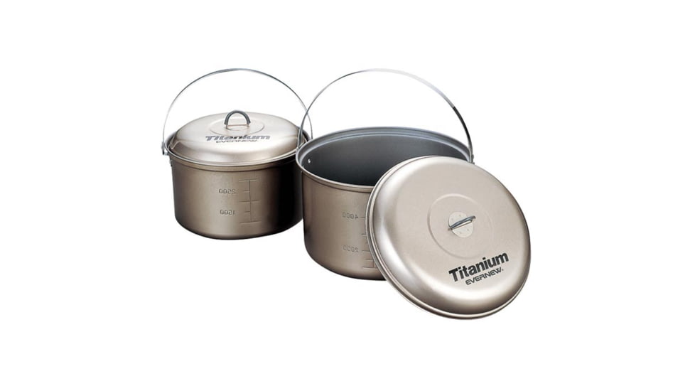 Evernew Titanium Ns Pot 5.8l W/ Handle ECA429